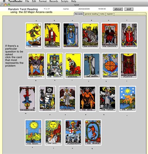 random tarot card generator